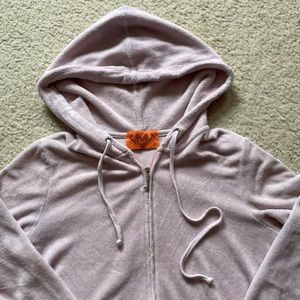 pink juicy zip up